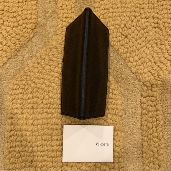 NEW Valextra Vertical Wallet 12Cc long black wallet - Picture 7 of 8